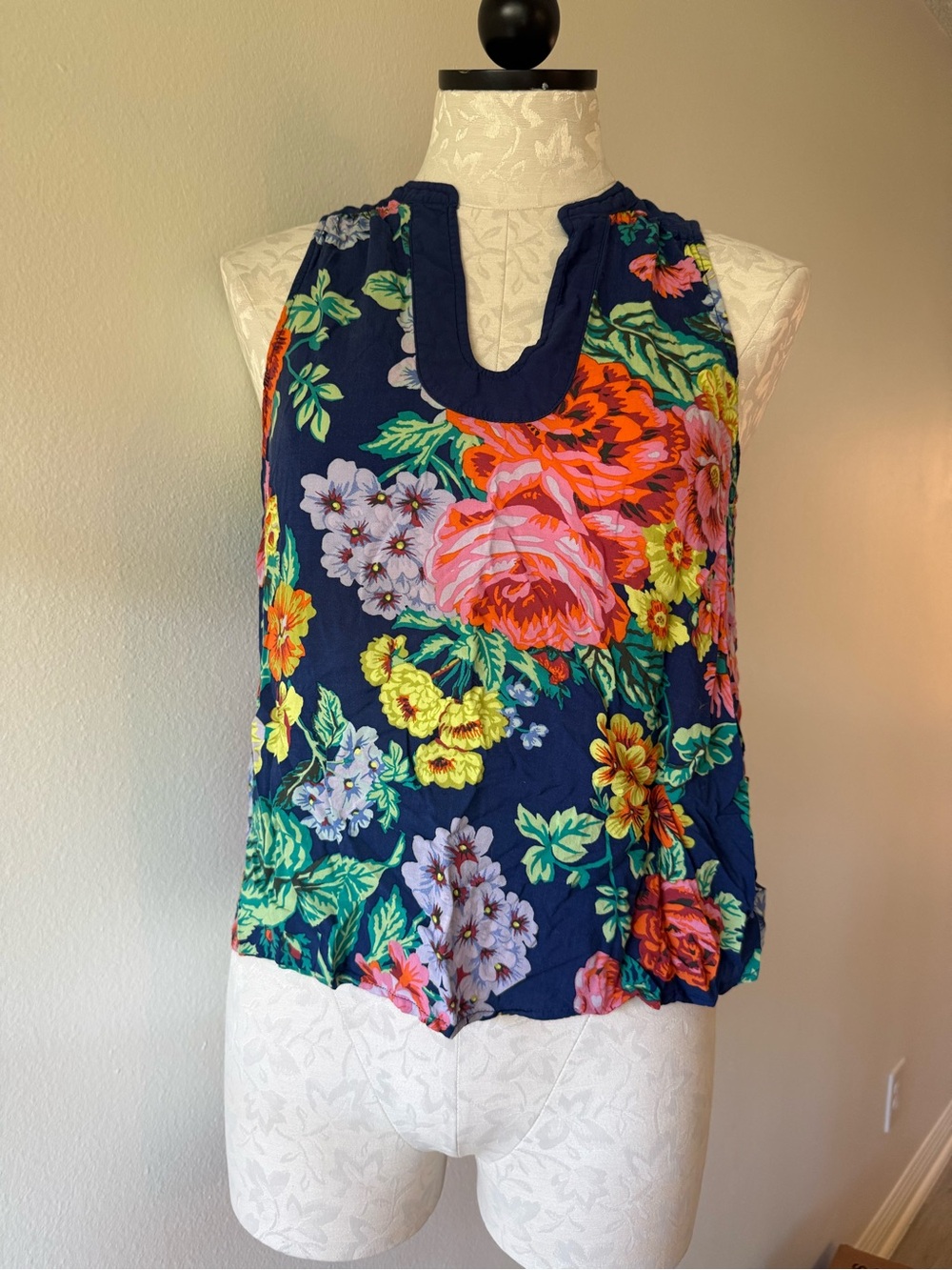 maeve Anthropologie Floral Flower Shirt Blouse Small Size 6 top
